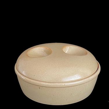 Vintage Modern Mikasa Potter's Art Stoneware Covered Casserole Ben Seibel Design Japan 1970s 