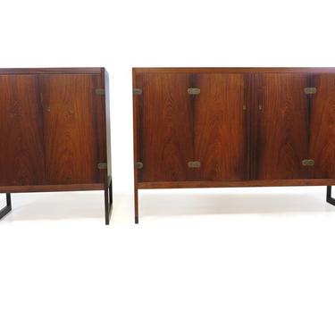 Pair of Borge Mogensen Rosewood Cabinets Model BM 57