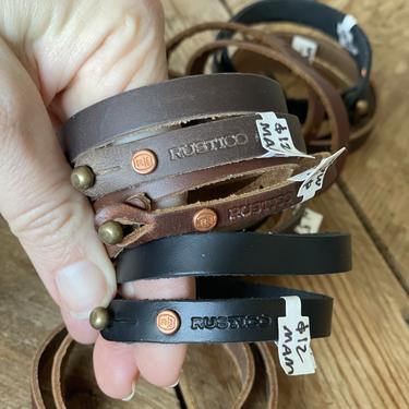 Leather Wrap Band Bracelet