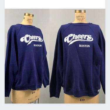 1980's Cheers Raglan Sweatshirt in Oversized XL 