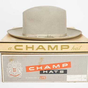 Champ Texan Felt Hat with Box