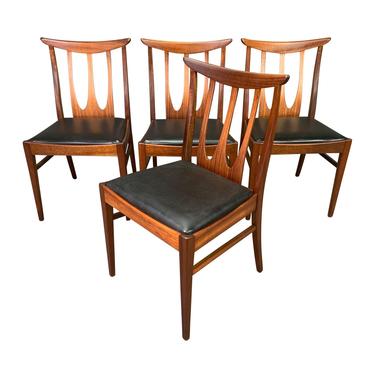 Set of Four Vintage British Mid Century Teak &amp;quot;Brasilia&amp;quot; Dining Chairs by G Plan 