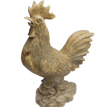 Chinese Handmade Ceramic Rooster Fortune Figure cs1252E 