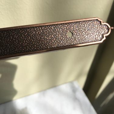 Copper Metal Plate Drawer Cabinet Hardware 