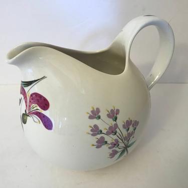 Rare Mid century pitcher by Eva Zeisel for Hallcraft China, made in U.S.A 