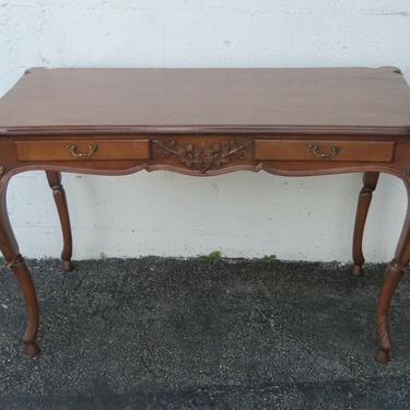 French Carved Vanity Table Writing Office Desk 2592
