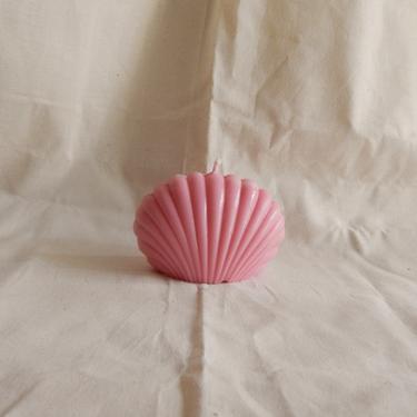 Shell Candle (pink) 