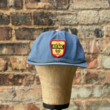 Vintage Renk Seeds Snapback Denim Hat Made in USA 