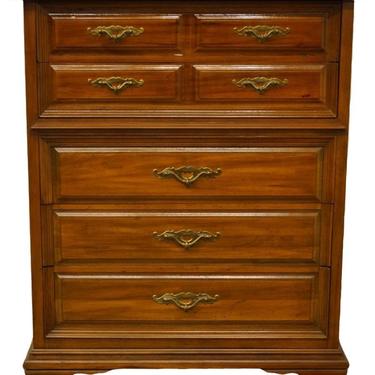 Kent Coffey Tierra Collection Genuine Pecan Spanish Revival 40" Chest Of Drawers 8700 