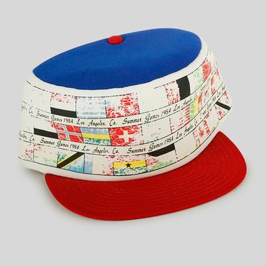 Vintage 1984 Los Angeles Olympics Full Foam Snap Back Trucker Hat