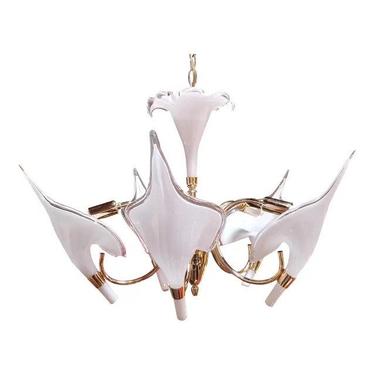 Murano Calla Lily Chandelier by Franco Luce 