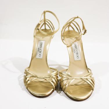 Jimmy Choo Strappy Sandals, Size 37