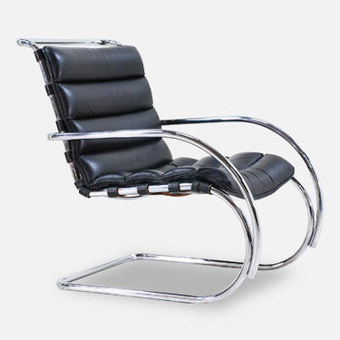 Early Mies van der Rohe MR Lounge Chair for Knoll