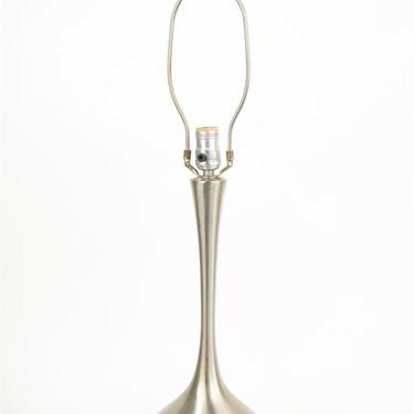 Laurel Brushed Metal Tulip Table Lamp