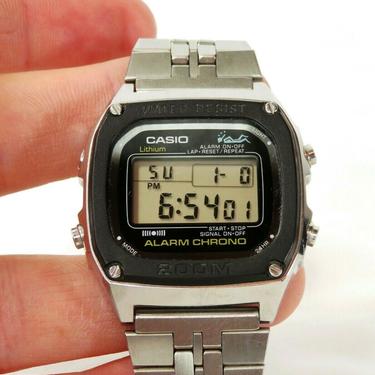 Vtg CASIO 280DW-1000 DIVERS 200M WATCH, WORKS! Swim Stopwatch RETRO Pre G-Shock