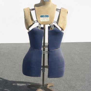 Rare Antique Vintage Mannequin Dress Form Adjustable 14 Sections | Vintage LA Furniture - Santa Ana, CA | ATTIC Rare Antique Vintage Mannequin Dress Form Adjustable 14 Sections | Vintage LA Furniture - Santa Ana, CA | ATTIC