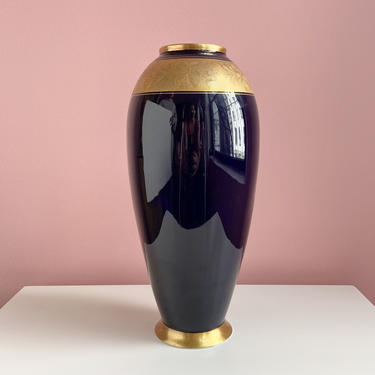 Lindner Echt Cobalt Vase 