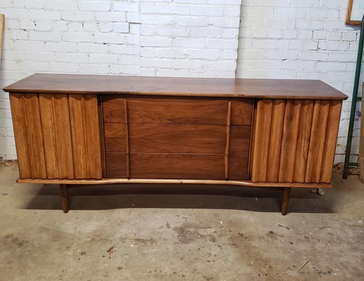United Furniture Mid-century Modern Low Dresser