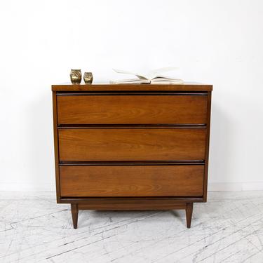 Vintage 3 drawer tallboy hightop dresser with formica top | Free delivery in NYC and Hudson 