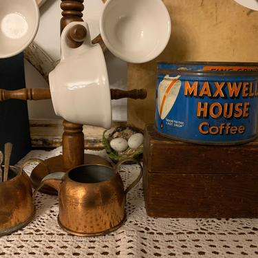 Vintage Maxwell House Coffee Tin Can 