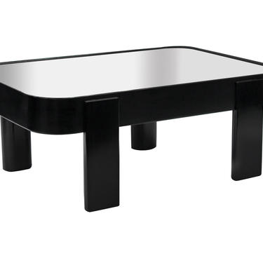 Paul Laszlo Mahogany Coffee Table with Mirrored Top 1950s - SOLD