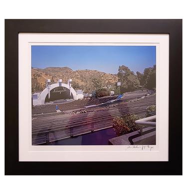 Hollywood Bowl Color Chromogenic Photographic Print by Julius Shulman, Signed 