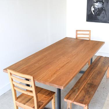 Dining Table / Solid White Oak Kitchen Table 