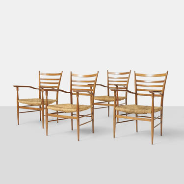Paolo Buffa Chiavarine Arm Chairs