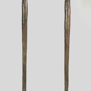 After Alberto Giacometti pair of Tete de Femme (#1500)