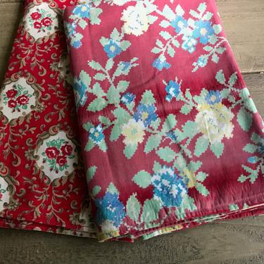 1 French Floral Pillow Sham, Pillow Case, Cotton, Envelope Style 