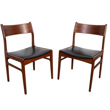 Teak Dining Chairs Funder-Schmidt and Madsen Danish Modern 