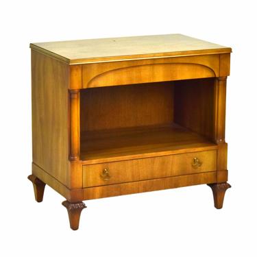 Widdicomb Vintage Midcentury Neoclassical Revival End Table Nightstand 