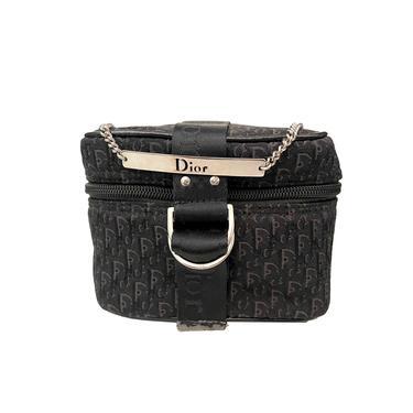 Dior Black Mini Logo Box Bag