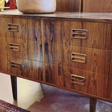 Danish Mid Century Rosewood Dresser Cabinet 