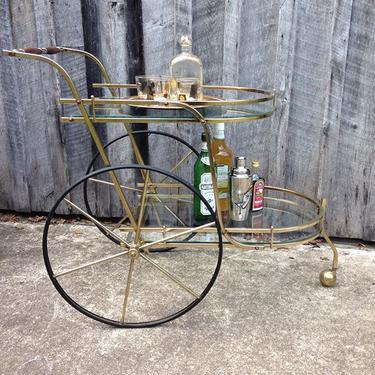 Who says a vintage tea cart won't make an awesome bar cart?! Available only at the Fabulous Finds Fall Barn Sale Oct 24 & 25. www.fabfinds4you.com#fabfinds4you #vintagefurniture