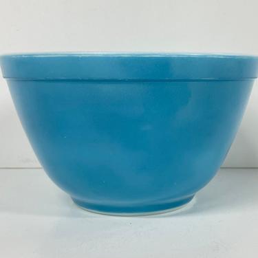 Vintage Pyrex Primary Blue 401 Mixing Bowl / Nesting Bowl / FREE SHIPPING 