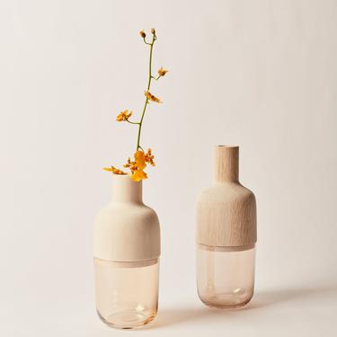 Marais Vase Collection | Bleached Wood 