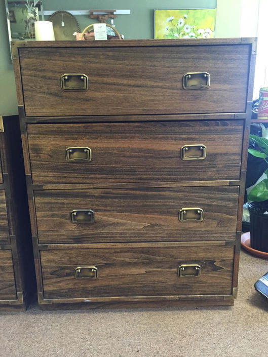 Tall Walnut Campaign Dresser By Agentupcycle From Agent Upcycle Of