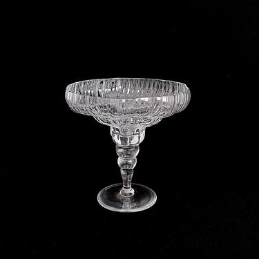 Vintage Modernist Art Glass Margarita Compote Stemmed Glass Goblet STRUCTURE Rosenthal Studio Linie Germany 20th Century Design 