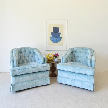 Light Blue Vintage 1960’s Club Chair