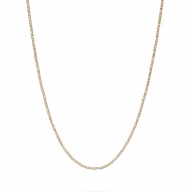 16&quot; Bead Chain Necklace - Yellow Gold