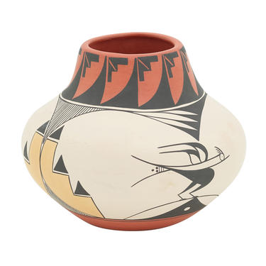 Zia pottery bowl by Yvonne Shije Grayson 