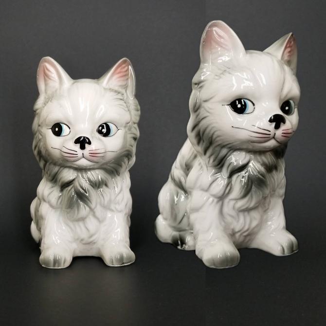 Cat Figure Ceramic Cat Figurine Vintage Cat Figure Cat Figurine Cat Collection Old Cat Figurine Ceramic Cats Kitsch Figurine
