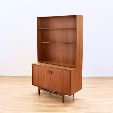 Mid Century Danish Modern Bookcase Cabinet by Kofod Larsen 