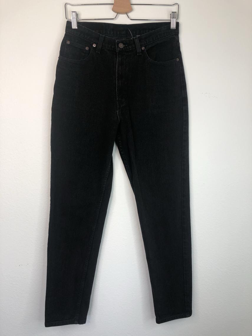 Black Stretchy 1980's Jordache Jeans | Prototype Vintage | Austin, TX