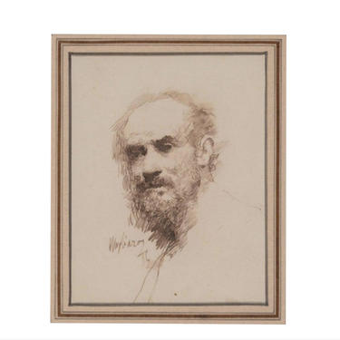 19th Century Italian School Vincenzo Migliaro (1858–1938) Drawing on Paper - Signed - Extensive Provenance 