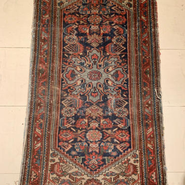Vintage rug, 46" x 26", $90.