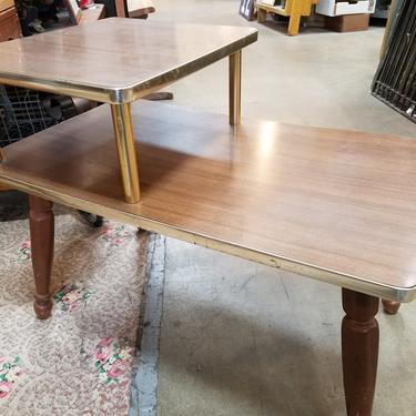 MCM two tiered end Table 18 x 23.5 x 30