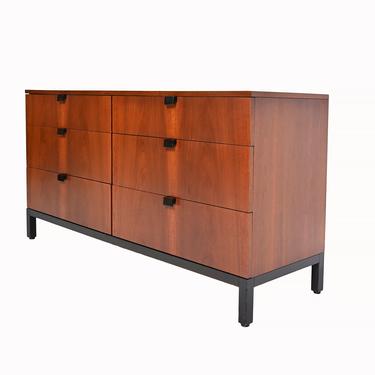 Milo Baughman Walnut Dresser Directional Furniture Mid Century Modern 