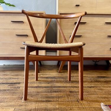 Danish Teak Side Chair designed by Henning Kjaernulf for Bruno Hansen